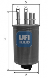 FILTROS DE COMBUSTIBLE