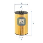 UFI-25.097.00 Elemento de Filtro de Aceite