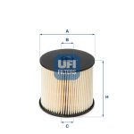 Elemento de Filtro de Combustible