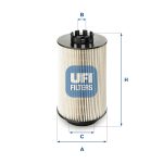 Elemento de Filtro de Combustible