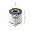 Elemento de Filtro de Combustible