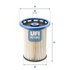Elemento de Filtro de Combustible