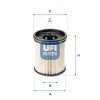 Elemento de Filtro de Combustible