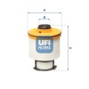 Elemento de Filtro de Combustible