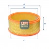 UFI-27.B48.00 Elemento de Filtro de Aire
