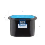 Elemento Filtrante de Aire UFI CORE (Blue version)