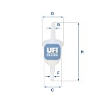 Elemento de Combustible In-Line