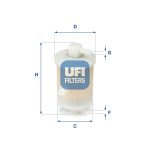 Elemento de Combustible In-Line