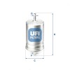Elemento de Combustible In-Line