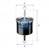 Elemento de Combustible In-Line