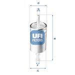 FILTROS DE COMBUSTIBLE