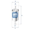 FILTROS DE COMBUSTIBLE