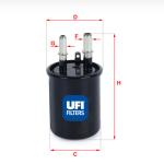 Elemento de Combustible In-Line