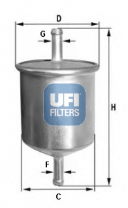 FILTROS DE COMBUSTIBLE