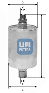 FILTROS DE COMBUSTIBLE