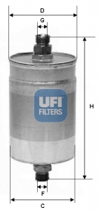 FILTROS DE COMBUSTIBLE