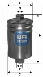 FILTROS DE COMBUSTIBLE