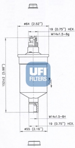 FILTROS DE COMBUSTIBLE