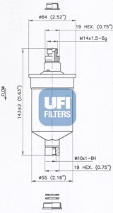 FILTROS DE COMBUSTIBLE