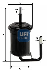 FILTROS DE COMBUSTIBLE