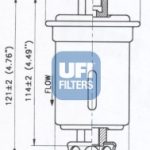 FILTROS DE COMBUSTIBLE