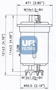 FILTROS DE COMBUSTIBLE