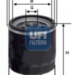 Filtro Spin-on de Combustible