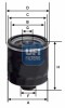 Filtro Spin-on de Combustible
