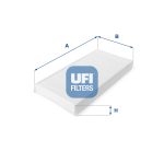 Elemento de Filtro de Aire Acondicionado