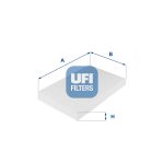 Elemento de Filtro de Aire Acondicionado