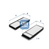 Elemento de Filtro de Aire Acondicionado