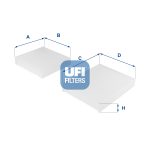 Elemento de Filtro de Aire Acondicionado