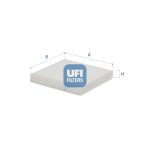 Elemento de Filtro de Aire Acondicionado