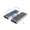 Elemento de Filtro de Aire Acondicionado - Carbón Activado