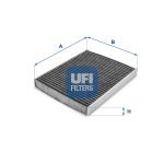Elemento de Filtro de Aire Acondicionado - Carbón Activado