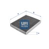 Elemento de Filtro de Aire Acondicionado - Carbón Activado