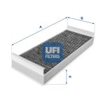 Elemento de Filtro de Aire Acondicionado - Carbón Activado