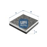 Elemento de Filtro de Aire Acondicionado - Carbón Activado