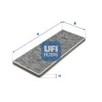 Elemento de Filtro de Aire Acondicionado - Carbón Activado