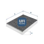 Elemento de Filtro de Aire Acondicionado - Carbón Activado
