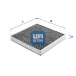Elemento de Filtro de Aire Acondicionado - Carbón Activado