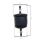 Elemento de Combustible In-Line